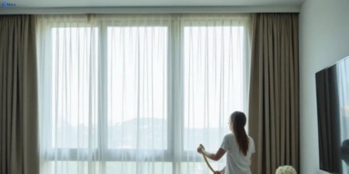 Delicate fabric curtain stain removal silk velvet sheer belgrave-heights-vic treatment